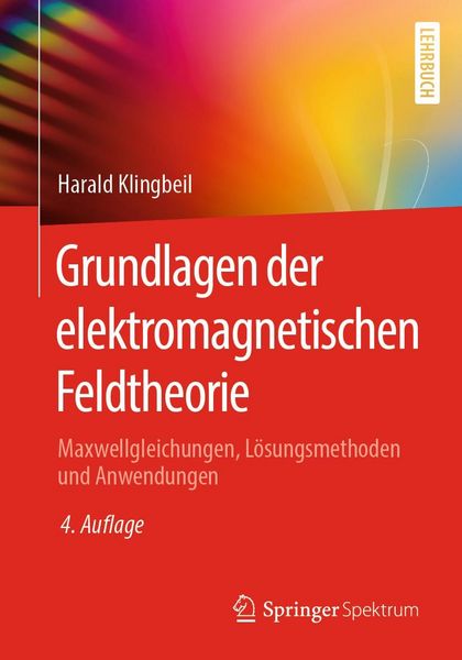 Produktbild: Grundlagen der elektromagnetischen Feldtheorie