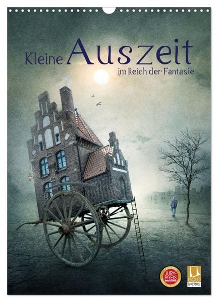 Produktbild: Kleine Auszeit im Reich der Fantasie (Wandkalender 2026 DIN A3 hoch), CALVENDO Monatskalender