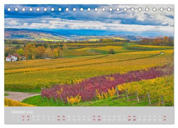 Produktbild: Ettenheim - Perle der Ortenau (Tischkalender 2026 DIN A5 quer), CALVENDO Monatskalender