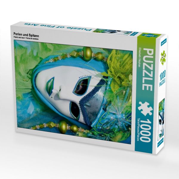 Produktbild: CALVENDO Puzzle Perlen und Spitzen | 1000 Teile Lege-Gr&ouml;&szlig;e 64x48cm Foto-Puzzle f&uuml;r gl&uuml;ckliche Stunden