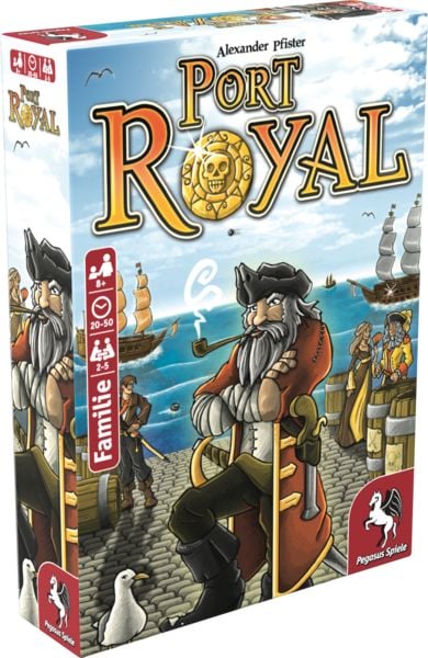 Produktbild: Pegasus - Port Royal, Familienspiel