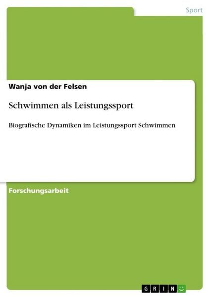 Produktbild: Schwimmen als Leistungssport