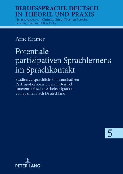 Produktbild: Potentiale partizipativen Sprachlernens im Sprachkontakt