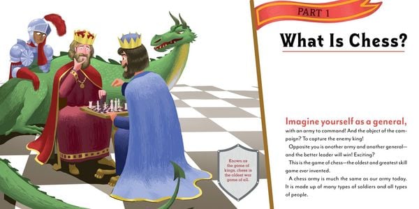 Produktbild: The Kids' Book of Chess and Starter Kit