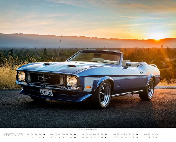 Produktbild: Ford Mustang Kalender 2027