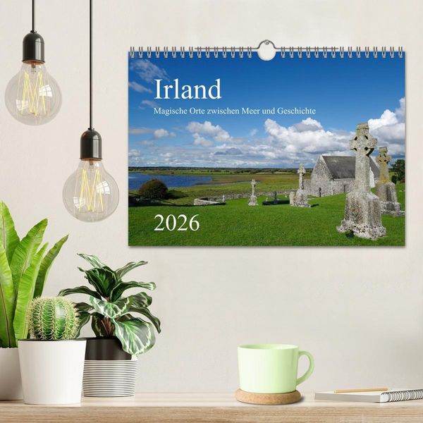Produktbild: Irland &ndash; Magische Orte zwischen Meer und Geschichte (Wandkalender 2026 DIN A4 quer), CALVENDO Monatskalender