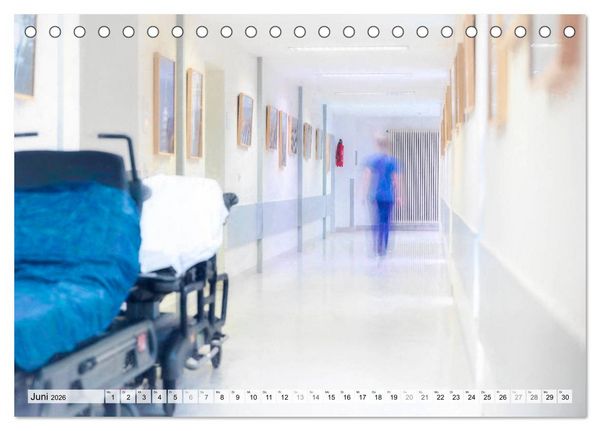 Produktbild: Hospital Art (Tischkalender 2026 DIN A5 quer), CALVENDO Monatskalender
