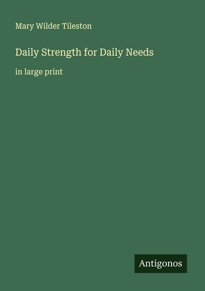 Produktbild: Daily Strength for Daily Needs