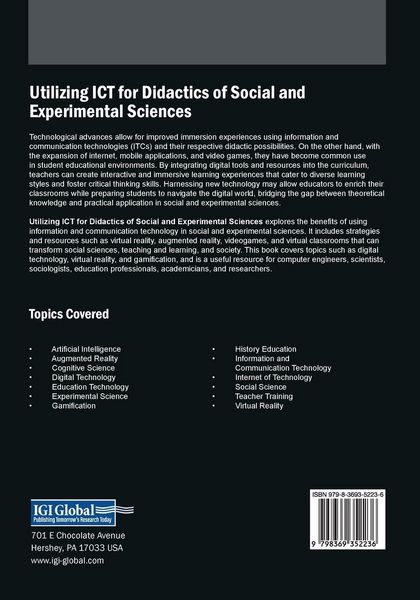 Produktbild: Utilizing ICT for Didactics of Social and Experimental Sciences