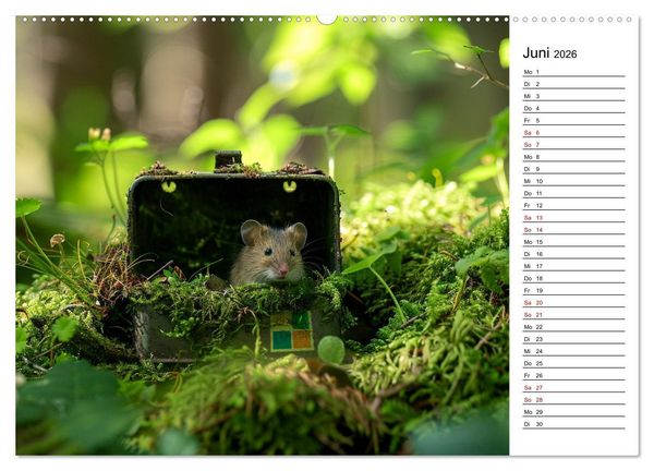 Produktbild: Der Geocaching Found it Kalender (Wandkalender 2026 DIN A2 quer), CALVENDO Monatskalender