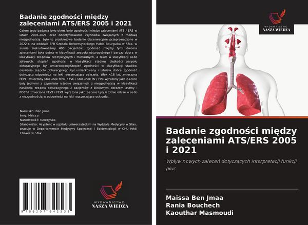 Produktbild: Badanie zgodno&iquest;ci mi&iquest;dzy zaleceniami ATS/ERS 2005 i 2021