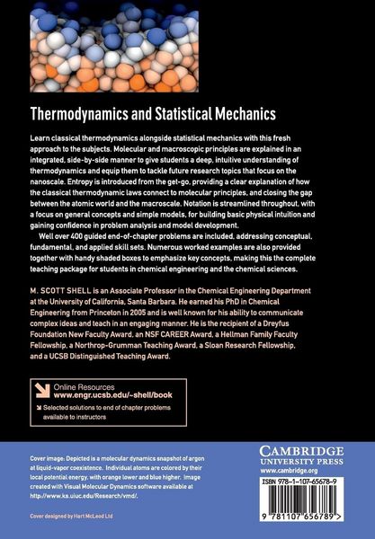 Produktbild: Thermodynamics and Statistical Mechanics