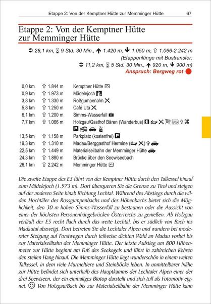 Produktbild: E5 Oberstdorf - Meran/Bozen