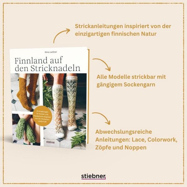 Produktbild: Finnland auf den Stricknadeln