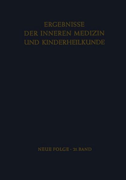 Produktbild: Ergebnisse der Inneren Medizin und Kinderheilkunde