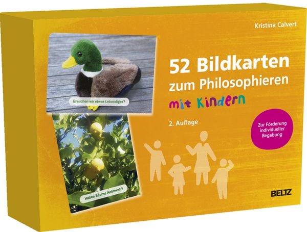52 Bildkarten zum Philosophieren mit Kindern, Sonstige von Kristina Calvert, Beltz Verlagsgruppe GmbH & Co. KG