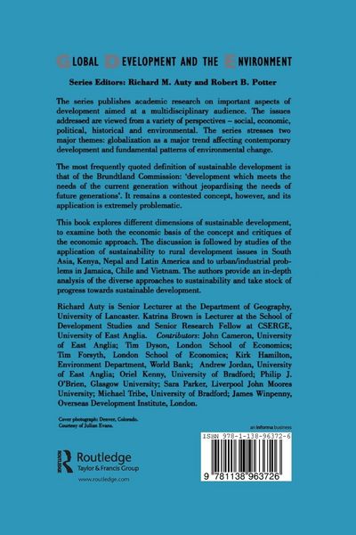 Produktbild: Approaches to Sustainable Development
