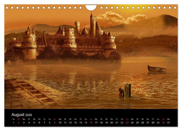 Produktbild: Mystische und romantische M&auml;rchenwelt Mausopardia (Wandkalender 2026 DIN A4 quer), CALVENDO Monatskalender