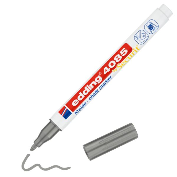 Produktbild: edding 4085 Kreidemarker silber