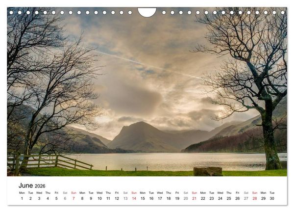 Produktbild: The Lake District 2026 Calendar (Wall Calendar 2026 DIN A4 landscape), CALVENDO 12 Month Wall Calendar