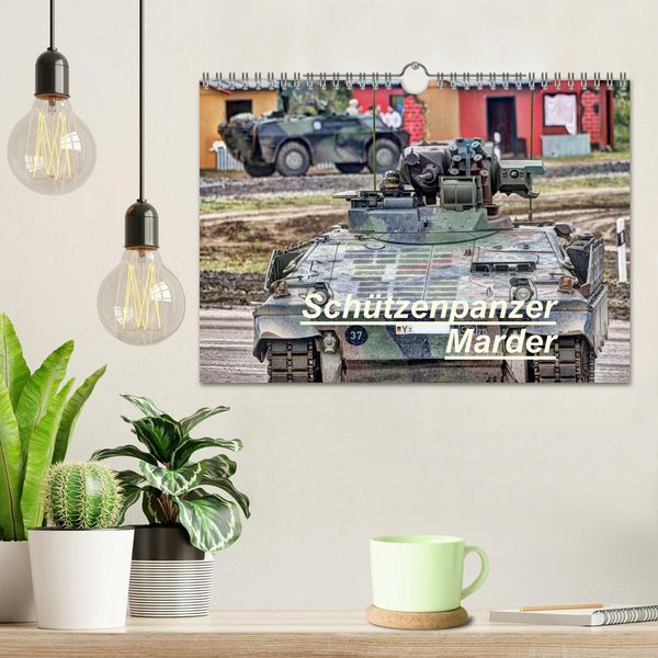 Produktbild: Sch&uuml;tzenpanzer Marder (Wandkalender 2026 DIN A4 quer), CALVENDO Monatskalender