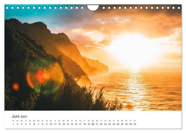 Produktbild: Himmlisches Hawaii (Wandkalender 2027 DIN A4 quer), CALVENDO Monatskalender