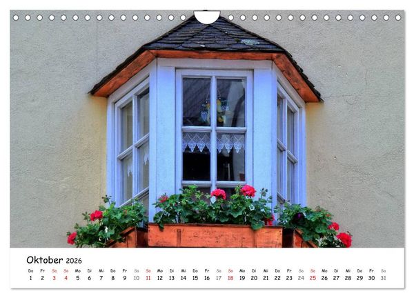 Produktbild: Blickf&auml;nge - Fenster und T&uuml;ren (Wandkalender 2026 DIN A4 quer), CALVENDO Monatskalender