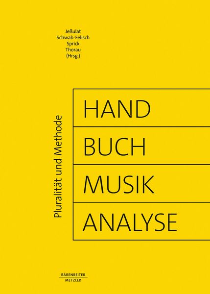 Produktbild: Handbuch Musikanalyse