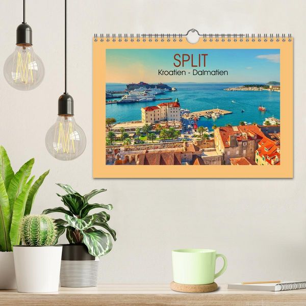 Produktbild: SPLIT Kroatien - Dalmatien (Wandkalender 2026 DIN A4 quer), CALVENDO Monatskalender