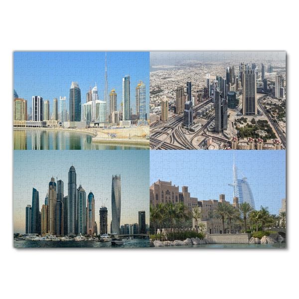 Produktbild: Lais Puzzle Collage Dubai 1000 Teile
