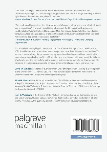 Produktbild: Enacting Values-Based Change