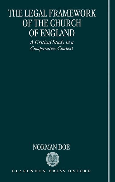 Produktbild: The Legal Framework of the Church of England