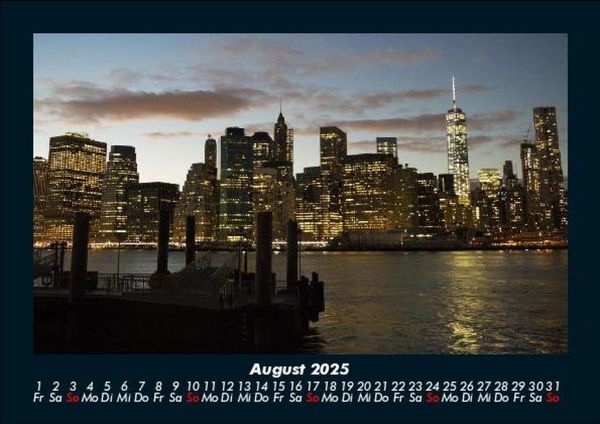 Produktbild: New York 2025 Fotokalender DIN A5