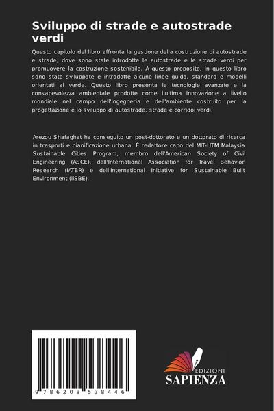 Produktbild: Sviluppo di strade e autostrade verdi