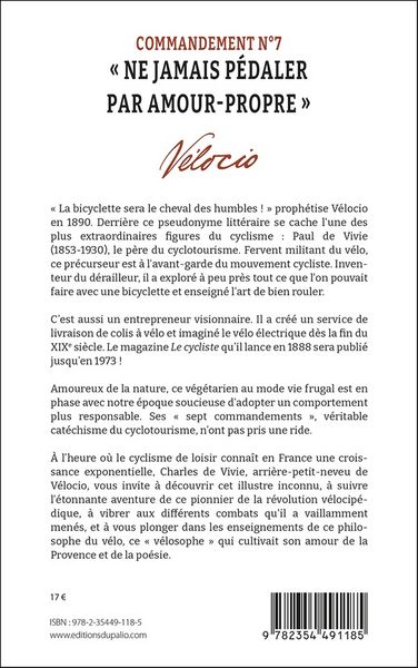 Produktbild: Velosophe paul de vivie dit vel