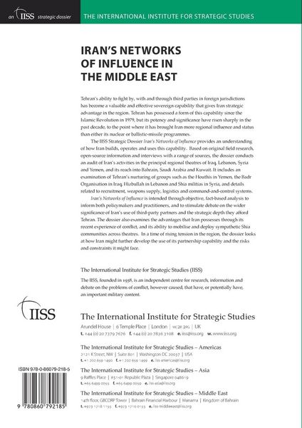 Produktbild: Iran's Networks of Influence in the Middle East