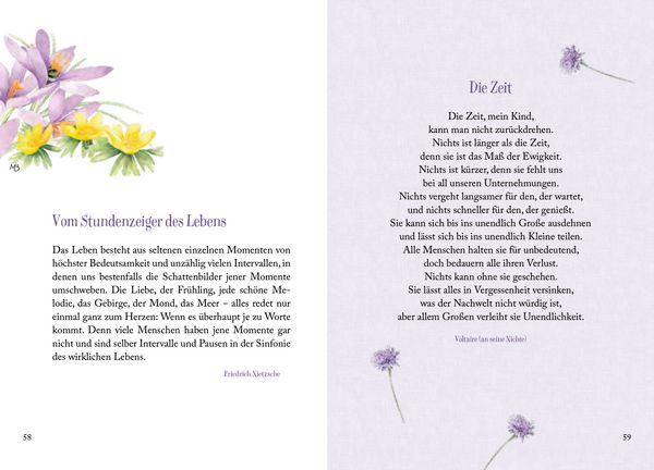 Produktbild: Sonnenschein, Freiheit und eine kleine Blume braucht man