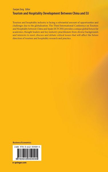 Produktbild: Tourism and Hospitality Development Between China and EU