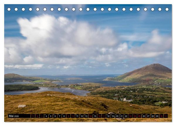 Produktbild: Irland - Feine Ausblicke (Tischkalender 2026 DIN A5 quer), CALVENDO Monatskalender