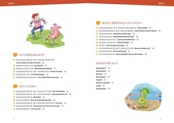 Produktbild: Projektreihe Kindergarten - Mein K&ouml;rper