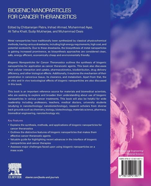 Produktbild: Biogenic Nanoparticles for Cancer Theranostics