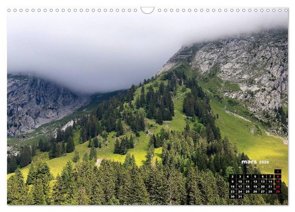 Produktbild: Les paysages de montagne Haute-Savoie (Calendrier mural 2026 DIN A3 vertical), CALVENDO calendrier mensuel
