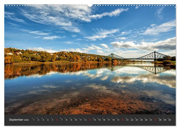Produktbild: Barockstadt Dresden (Wandkalender 2026 DIN A2 quer), CALVENDO Monatskalender