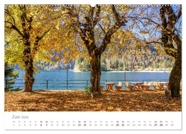 Produktbild: Tirol - Herbst am Achensee (Wandkalender 2026 DIN A2 quer), CALVENDO Monatskalender