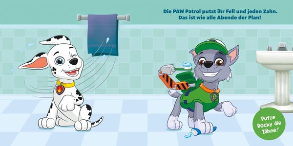 Produktbild: PAW Patrol Pappbilderbuch: Ab ins Bett, PAW Patrol!