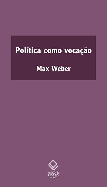 Produktbild: Pol&iacute;tica como voca&ccedil;&atilde;o