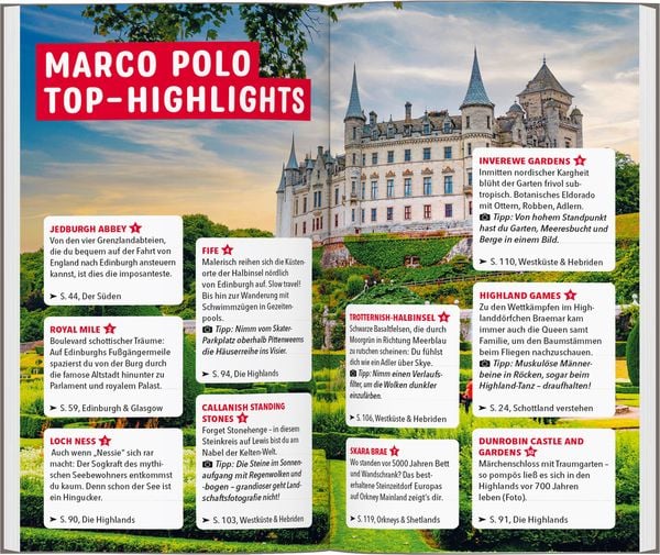 Produktbild: MARCO POLO Reiseführer Schottland