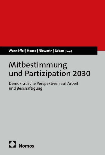 Produktbild: Mitbestimmung und Partizipation 2030