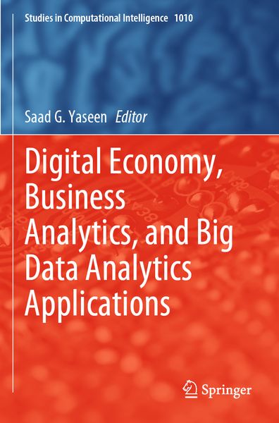 Produktbild: Digital Economy, Business Analytics, and Big Data Analytics Applications