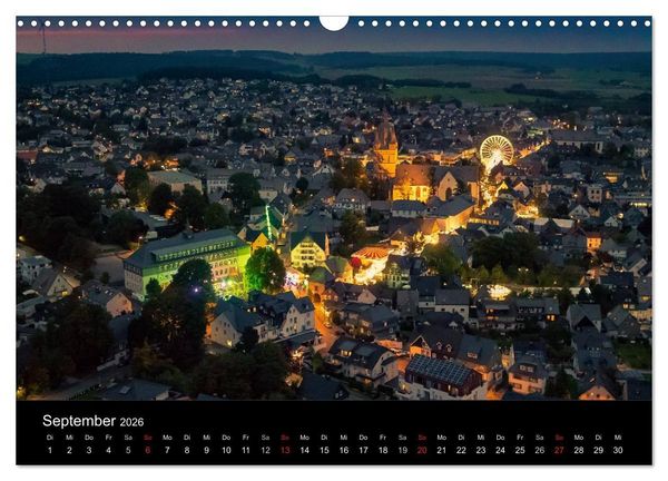Produktbild: Brilon aus der Vogelperspektive (Wandkalender 2026 DIN A3 quer), CALVENDO Monatskalender